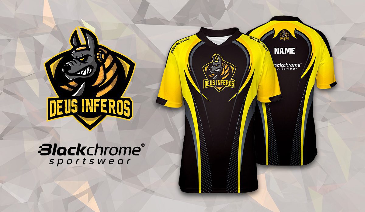 Blackchrome proud to sponsor their first eSports team