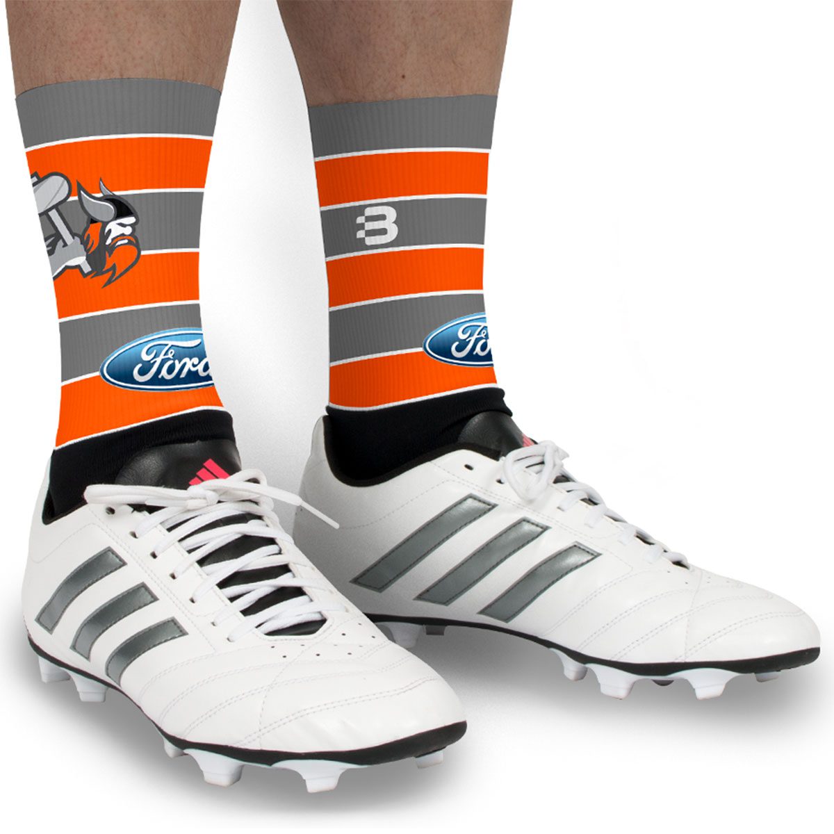 AFL 5 Inch Socks - Thunder