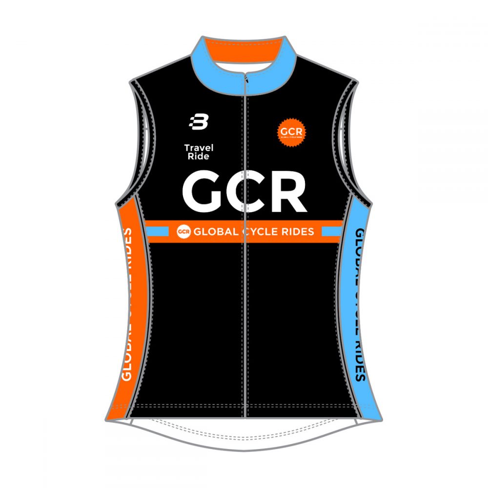 Download Global Cycle Rides - Mens Performance Fit Wind Vest ...