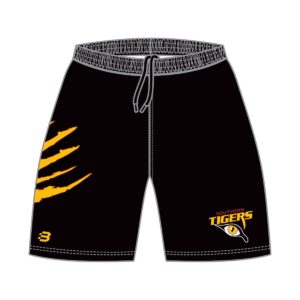 Southern Tigers Basketball Club - Mens Basketball Shorts (Black) - VL65800 - Front