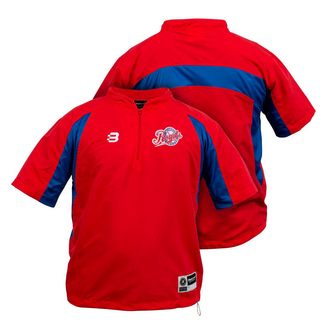 Baseball Batting Cage Jacket - Club Jacket - Dyed - short sleeve