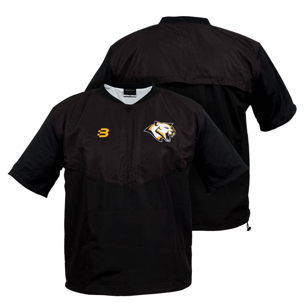 Baseball Batting Cage Jacket - Pro Jacket - Sublimated - short sleeve