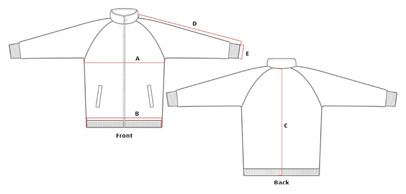 Sub Jacket - Garment Specs