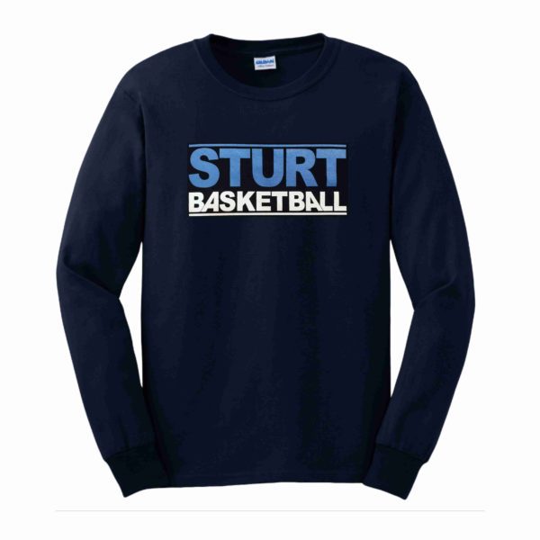 STURT SABRES BASKETBALL CLUB - Unisex Adult Long Sleeve T-Shirt