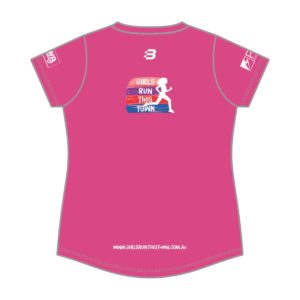 Girls Run This Town - T-Shirt - Pink