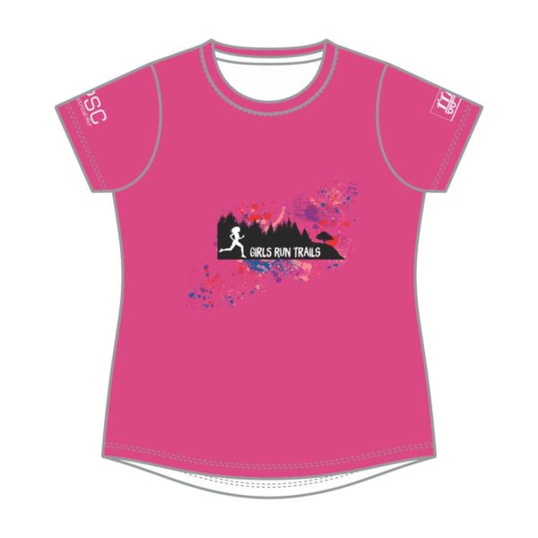 Girls Run This Town - T-Shirt - Pink