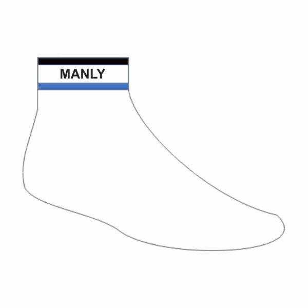 Manly Warringah Netball Association - Anklet Sock