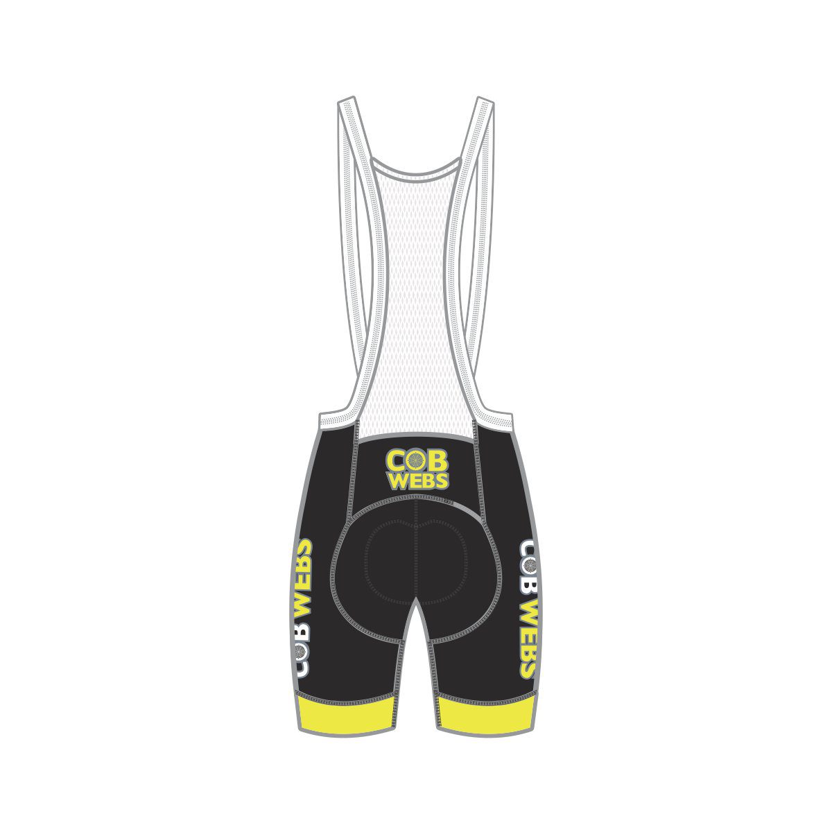 Download Cobwebs Cycling - Men's Pro V2 Bib Knicks - Blackchrome