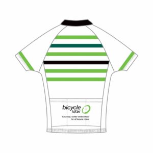 Bicycle NSW - Women's Performance Fit Jersey- White