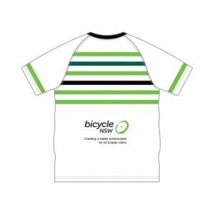 Bicycle NSW - Mens Performance Tee - White