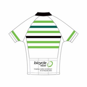 Bicycle NSW - Men's Pro Fit Jersey - White
