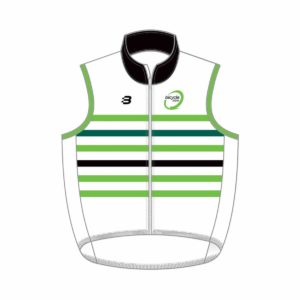 Bicycle NSW - Men's Performance Fit Wind Gilet - White