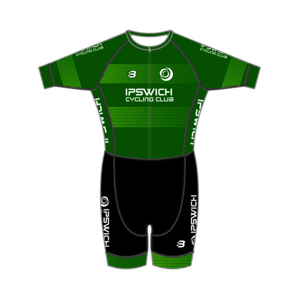 Ipswich Cycling Club - Men's Pro Fit Short Sleeve TT Suit