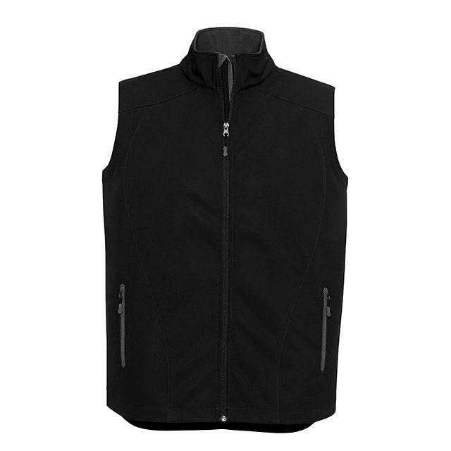 J404M Black Graphite Vest - Add Your Logo