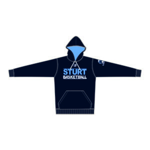 STURT SABRES BASKETBALL CLUB - Unisex Adult Sublimated Hoodie