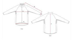 6032 - Cycling Jacket Size Spec