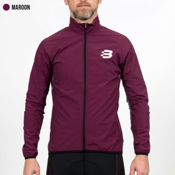 Blackchrome Collection - Equip Jacket - 6032 - Maroon - Front