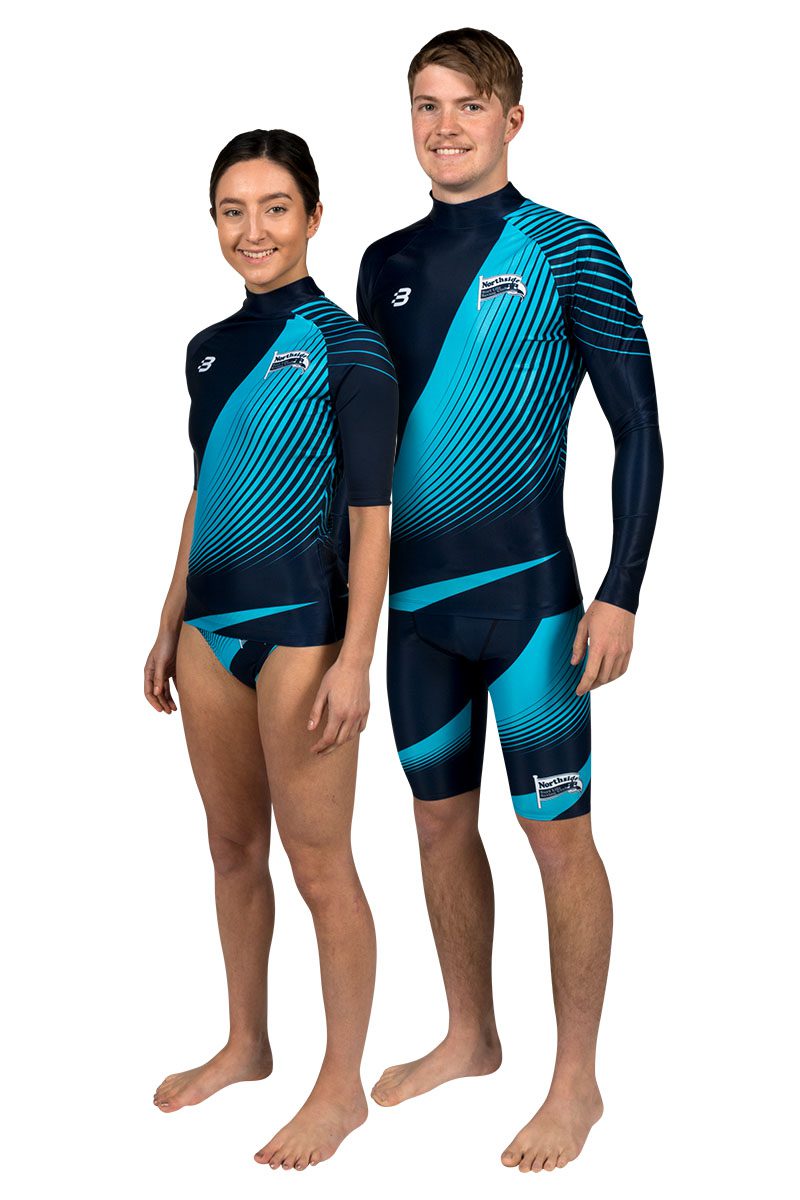 Custom SLSC Rashies - Men's, women's & youth options available