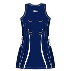 VL88894 - st michaels & angels netball club - 3570 - netball dress - adult - back