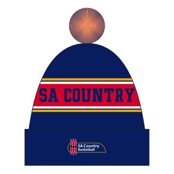 OS3525 - sa country basketball - knitted beanie