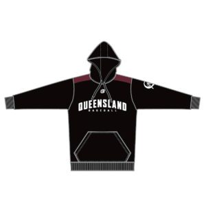VL87808 - baseball queensland - 1495h hoodies - mens -adult - front