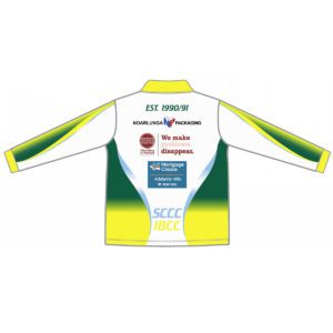 VL87933 - 1818 polo shirt - scott creek ironbank cricket club - back