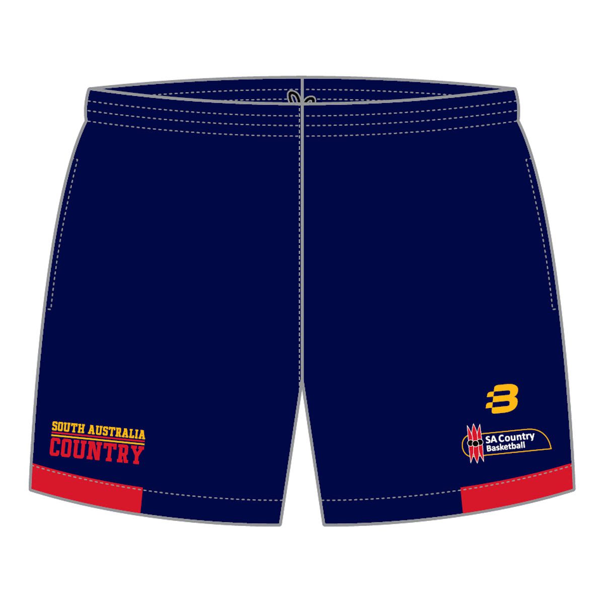 Download SA Country Basketball - Women's Casual Shorts - Blackchrome