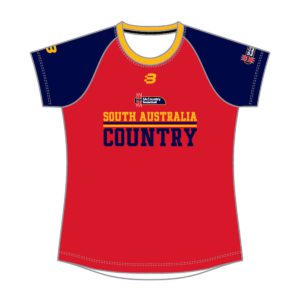 VL88006 - sa country basketball - SB 7021 LA t-shirt - womens - adult - front