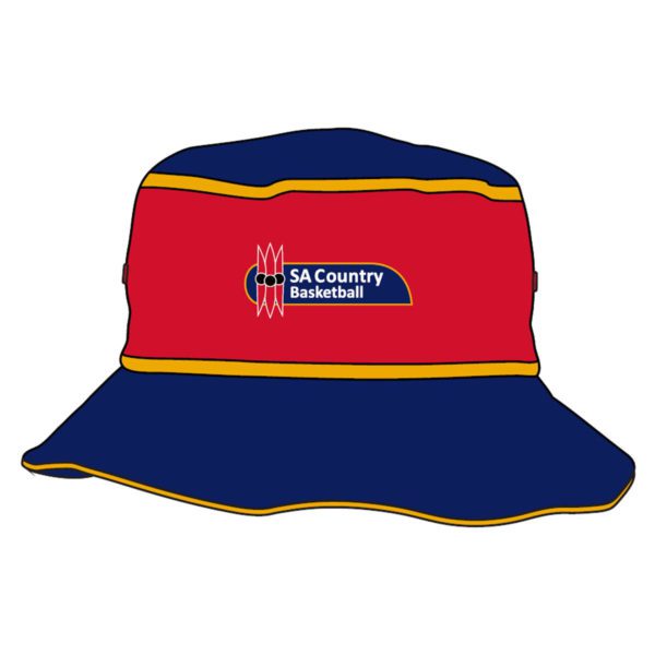 OS3536 - sa country basketball - bucket Hat - front