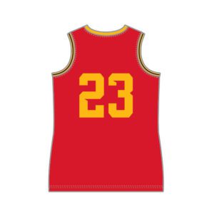 VL88299 - Basketball SA - 6240 reversible basketball singlet - unisex youth - back 1