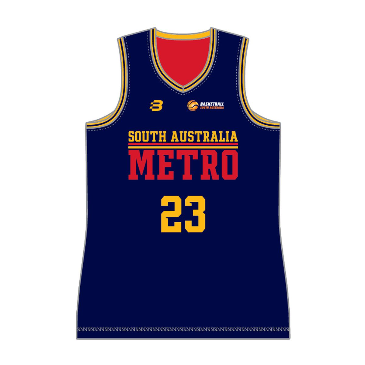 Download Basketball SA - Women's Reversible Basketball Singlet ...