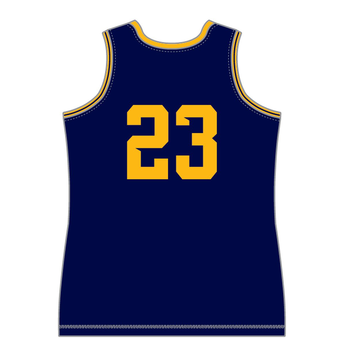 Basketball SA - Men's Reversible Basketball Singlet - Blackchrome