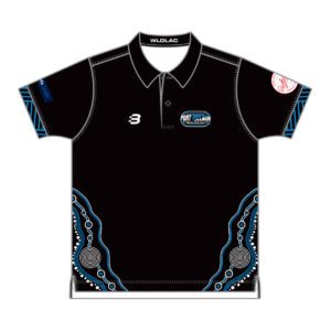 VL88649 - port adelaide athletics club - polo shirt - adult - front