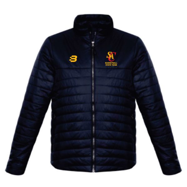 OS3744 - SA Country Basketball SPP Player - puffer jacket - navy - adult