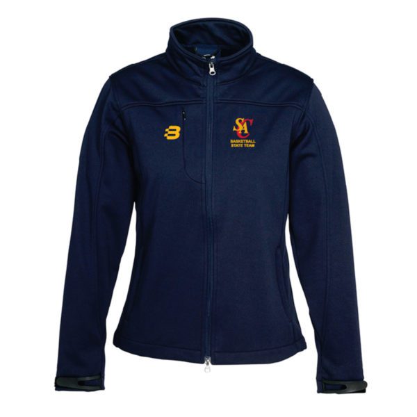 OS3784 - SA Country basketball - soft shell jacket - ladies adult - front