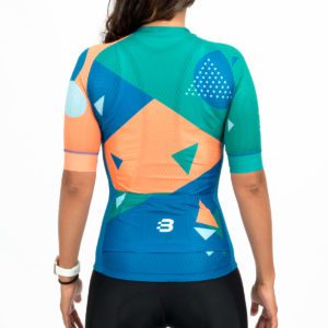 VL88348 - Blackchrome Collection 2021 - Carnavale - Pro V2 Cycling Jersey - Womens - back
