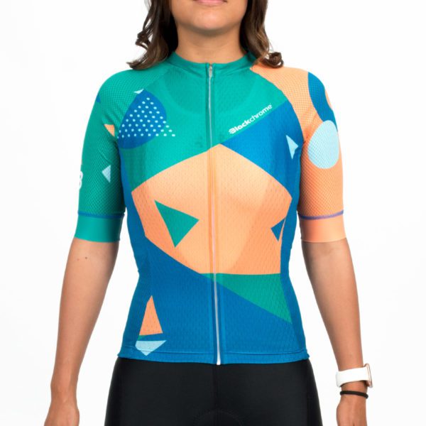 VL88348 - Blackchrome Collection 2021 - Carnavale - Pro V2 Cycling Jersey - Womens - front