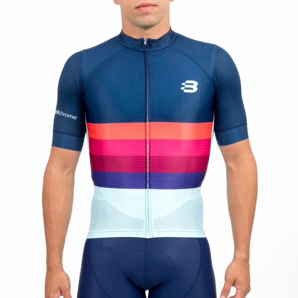 VL88350 - Blackchrome Collection 2021 - 6033 Pro Cycling Jersey - Twilight - mens - adult - front