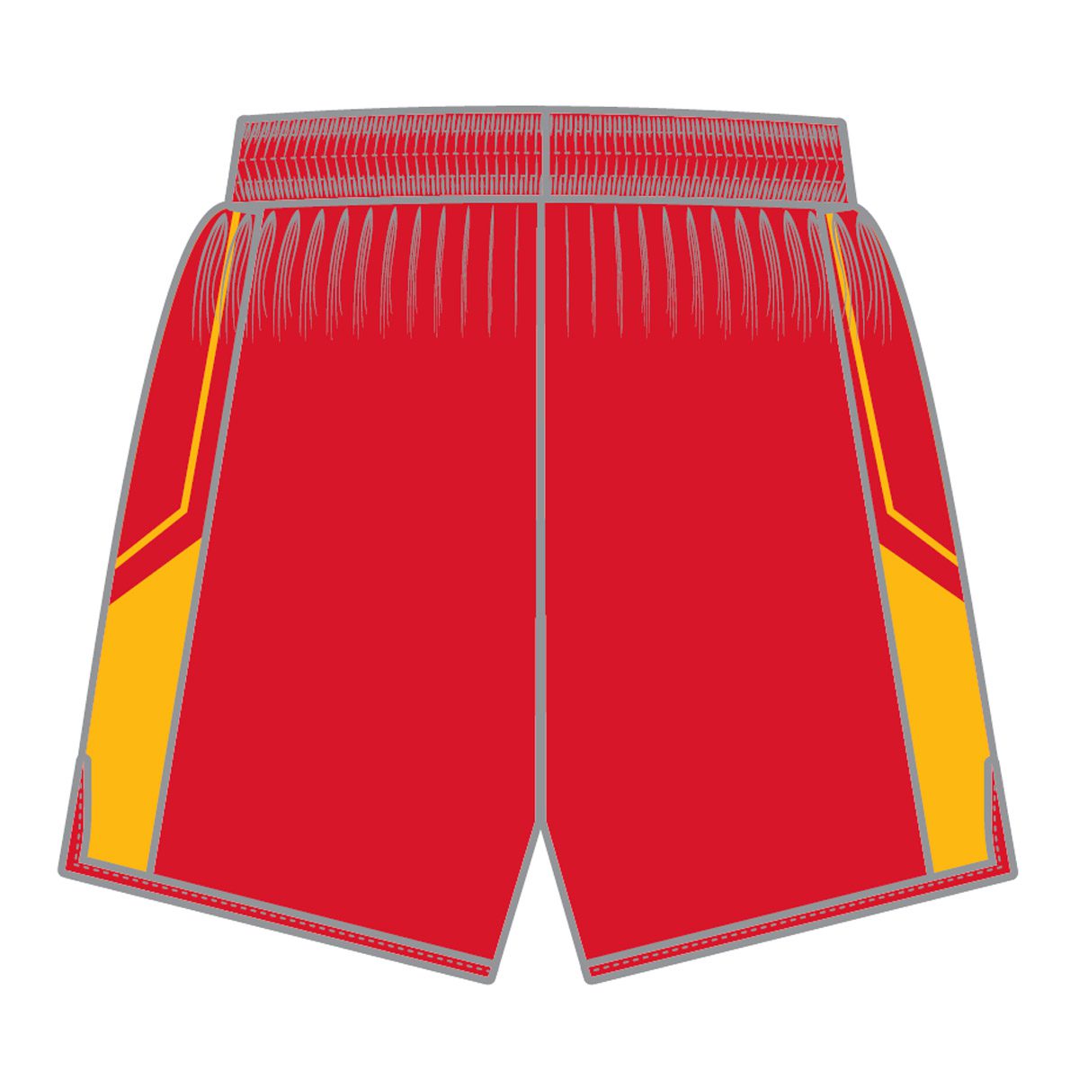 mens red basketball shorts