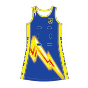 VL89376 - Seacliff Church Netball Club - 6221 extended length netball dress - womens - youth - front