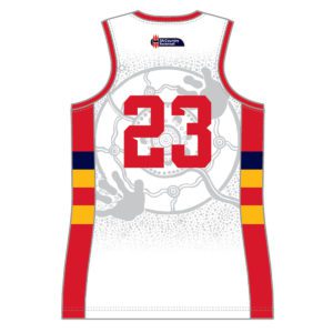 VL89526 - SA Country Basketball SPP Player - 6246 - basketball singlet - womens - adult - back