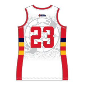 VL89527 - SA Country Basketball SPP Player - 6247 - basketball singlet - youth - back