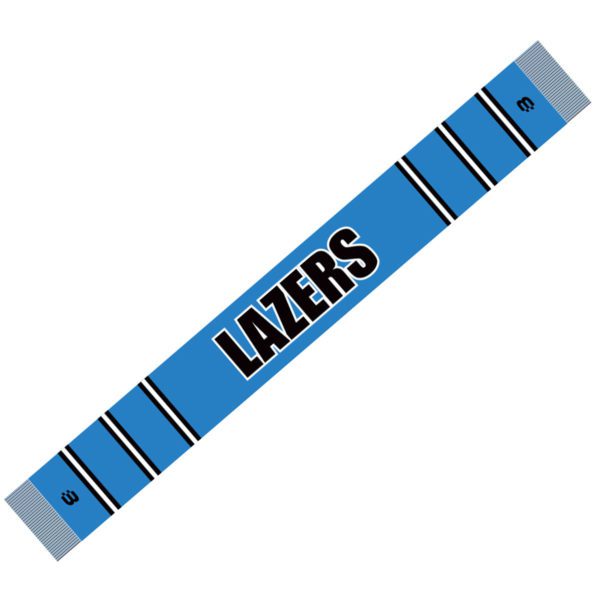 Lazers Netball Club - Knitted Scarf
