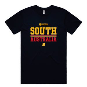 Basketball SA State Team Player - South Australia - Reversible Practice  Singlet - Men's - Blackchrome