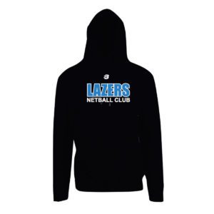 OS3899 - Lazers Netball - hoodie - mens adult - no name - front