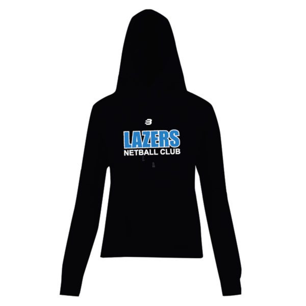 OS3900 - Lazers Netball - hoodie - adult and juniors - with name - front