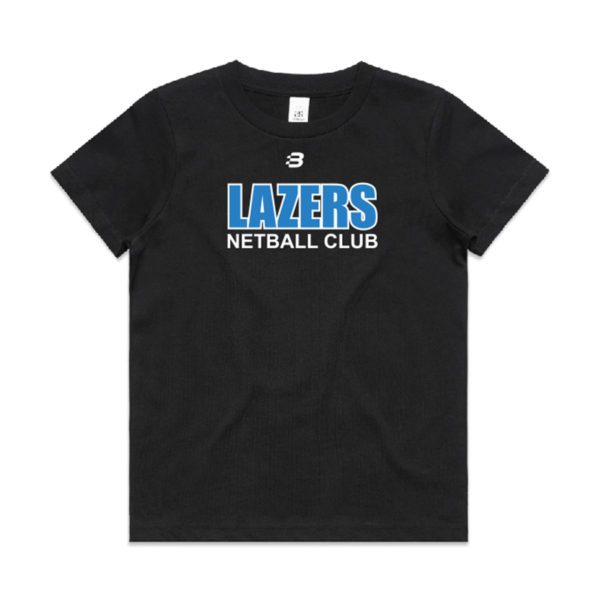 Lazers Netball Club - T-Shirt - Youth