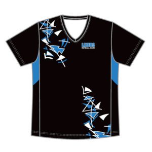 VL87787 - Lazers Netball - SB7064UY t-shirt - unisex youth - front