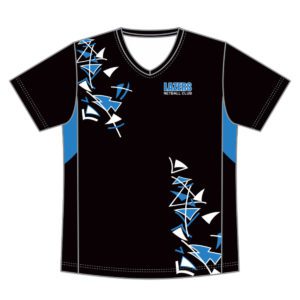 Lazers Netball Club - V Neck T-Shirt - Men's