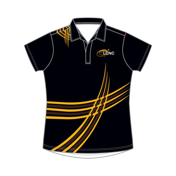 VL90685 - langhorne creek netball club - 099 - polo ss - womens - adult_front